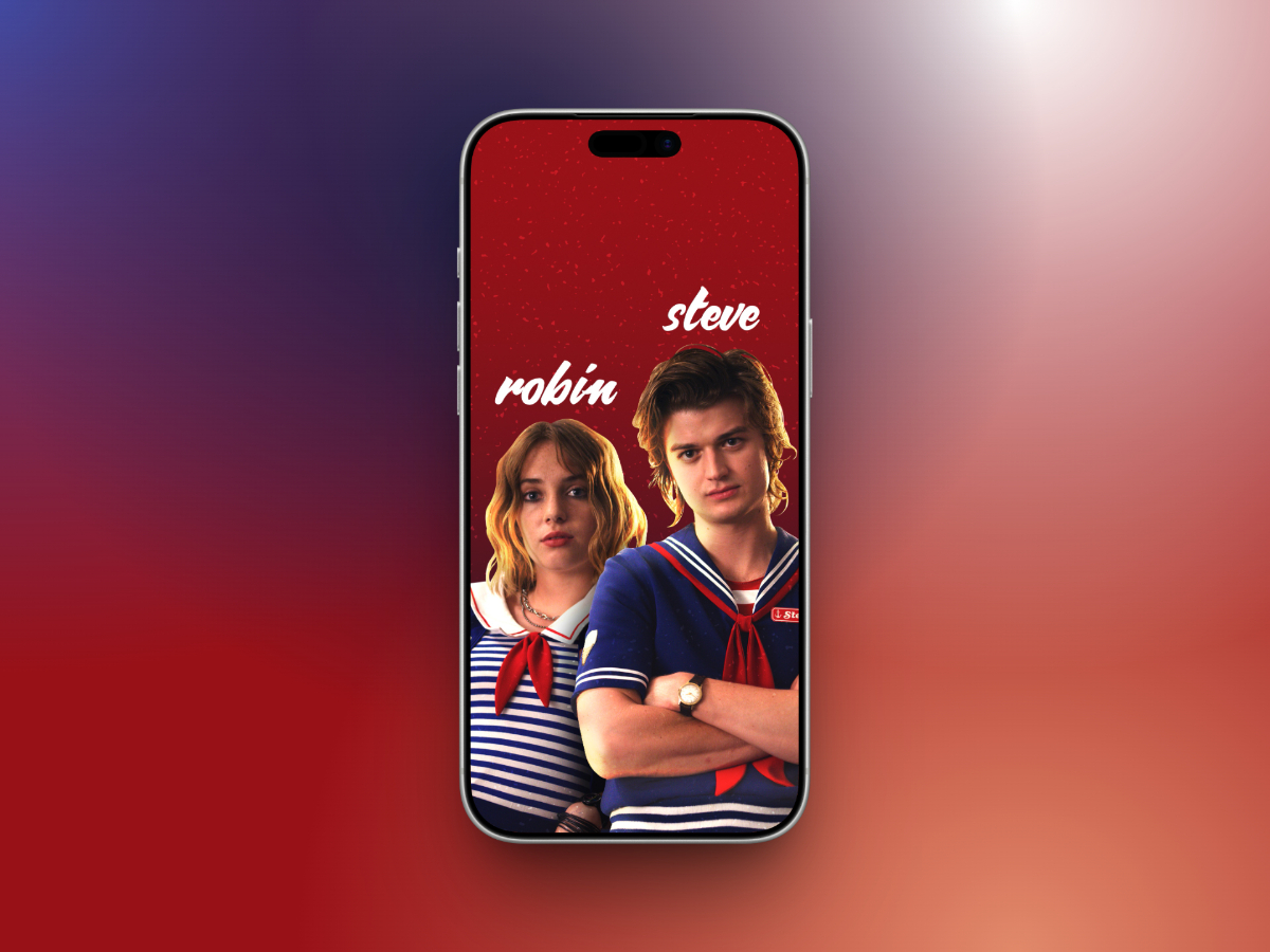 Robin Steve Stranger Things Wallpaper